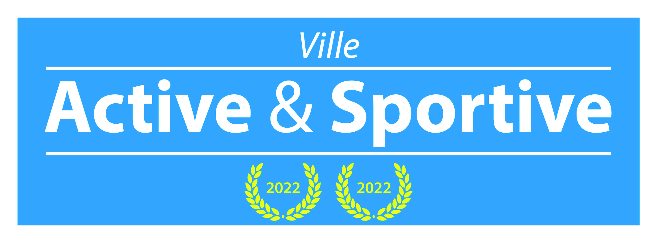 Logo du label "Ville active et sportive" 2022